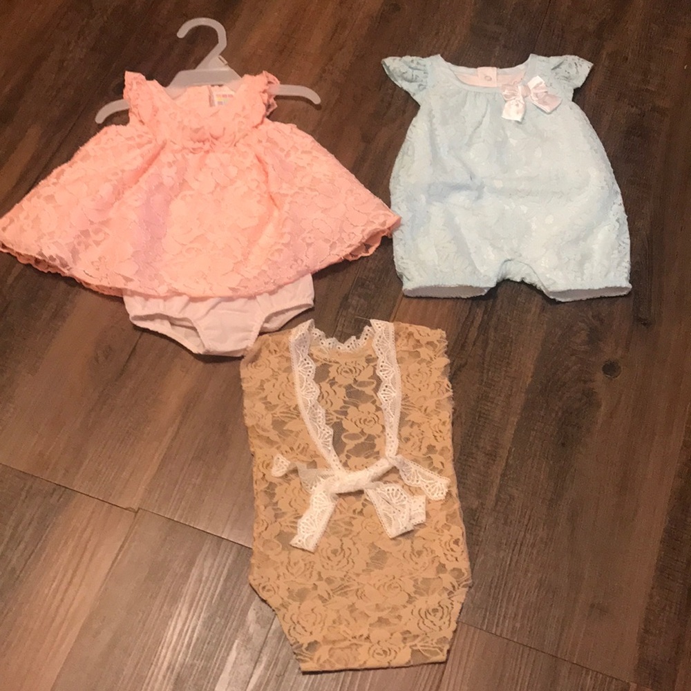 NB lace outfits